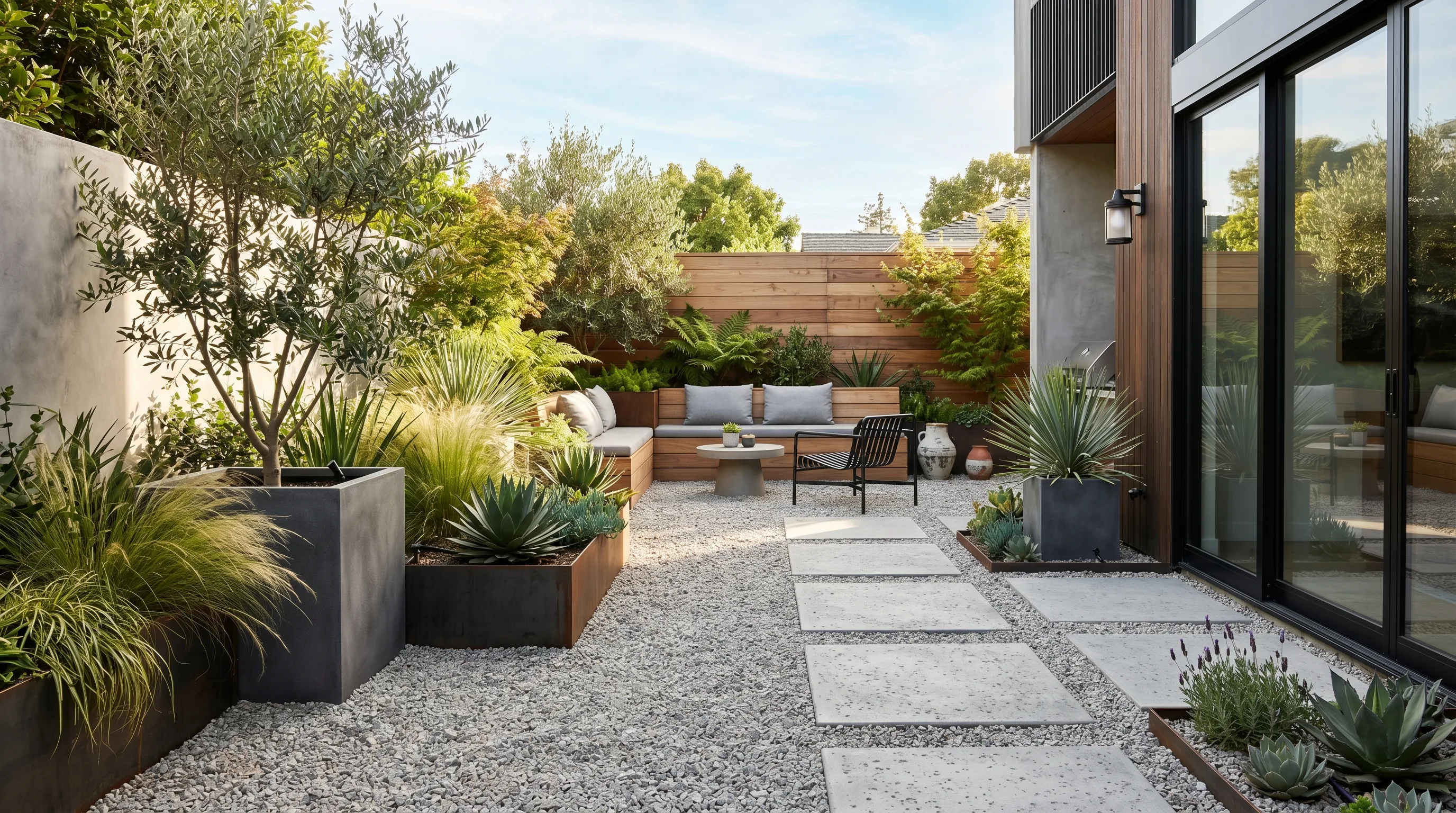 Minimal Plant Palette With Strong Form